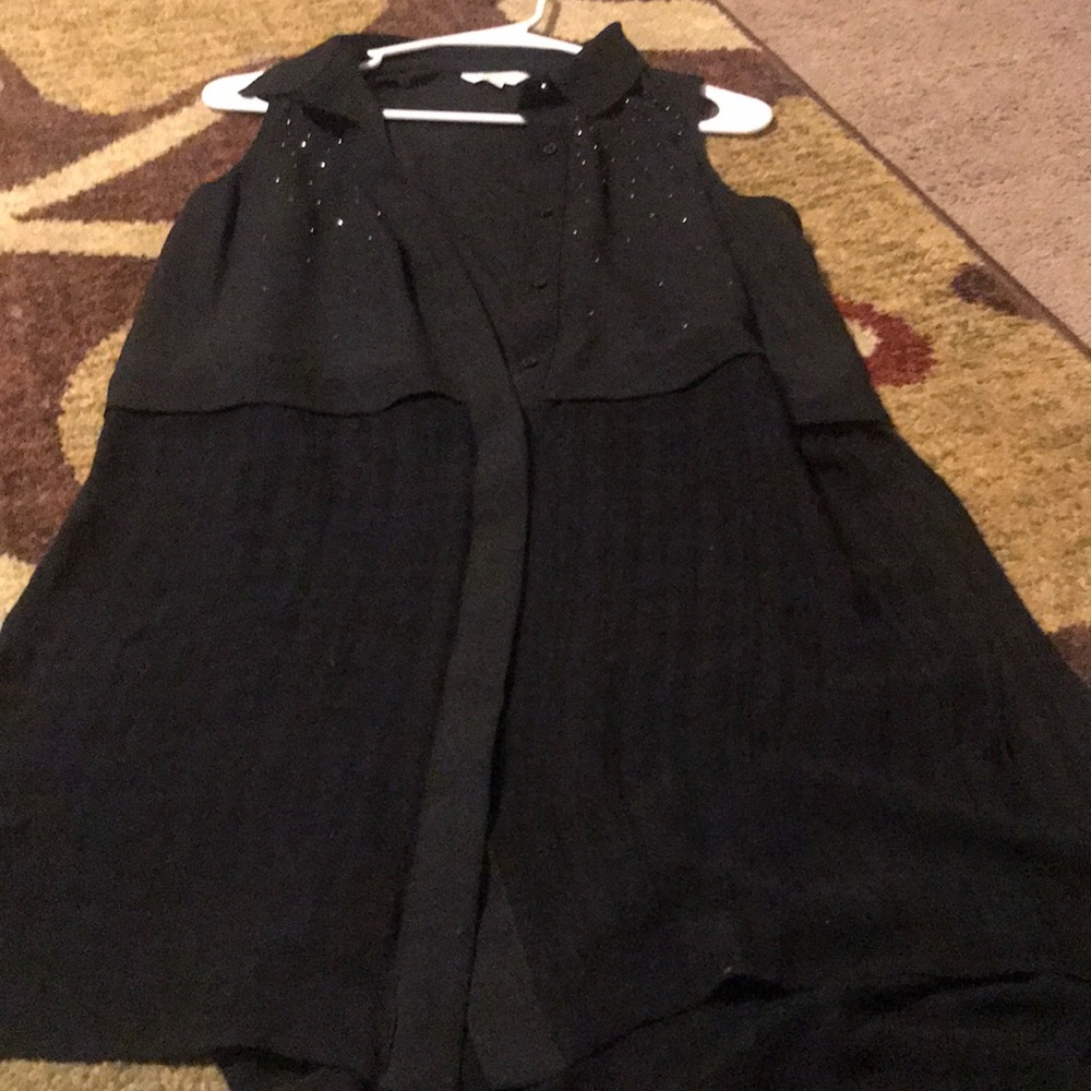 Candie’s Top Black sequin Top